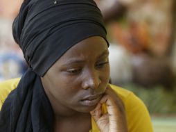 Binta Ibrahim narra cómo pudo haber escapado, pero se quedó en manos del Boko Haram para proteger a los huérfanos Matthew,Elija y Mary. AP / S. Alamba