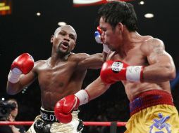 Sulaimán declaró que Mayweather hizo lo que tenía que hacer y dominó por completo a Pacquiao. EFE / E. Lin