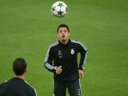 Javier Hernández es parte del grupo que viajó para el encuentro, donde es muy probable que se mantenga dentro del once titular. AFP / M. Bertobello