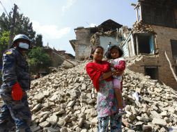 De acuerdo con cifras oficiales, uno de cada 10 niños nepalíes no fueron vacunados contra el sarampión antes del terremoto. NTX / Cortesía