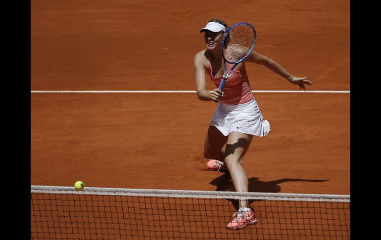 Sharapova es la tercera favorita de este torneo. AP / A. Kudacki