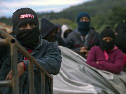 Aseguran que los zapatistas tienen otro tiempo, otra geografía y otro calendario. AFP / ARCHIVO