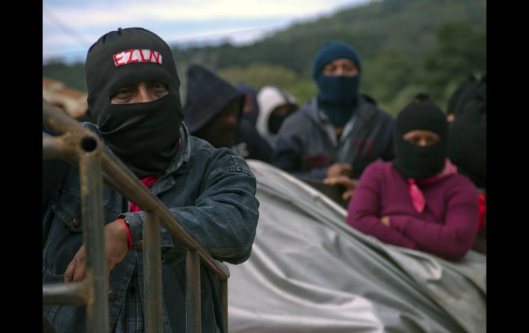 Aseguran que los zapatistas tienen otro tiempo, otra geografía y otro calendario. AFP / ARCHIVO