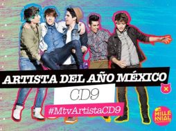 Jos, Alonso, Alan, Bryan y Freddy están nominados en Hit del Año por el tema 'Me equivoqué'. FACEBOOK / CD9