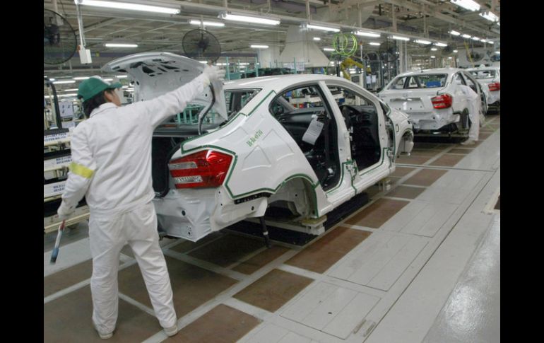 En cuanto a producción, la industria automotriz fabricó 283 mil 392 vehículos, un incremento de 14.3%, respecto a abril del año pasado. EL INFORMADOR / ARCHIVO