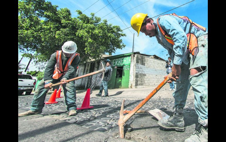 Guadalajara. El Ayuntamiento sólo destina 3.2% del total de su presupuesto a obra pública. EL INFORMADOR /