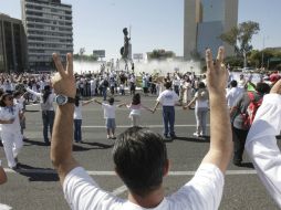 Los manifestantes recorrerán Manuel Acuña, Avenida Terranova, Avenida México y López Mateos hasta llegar a la Glorieta de La Minerva. EL INFORMADOR / ARCHIVO