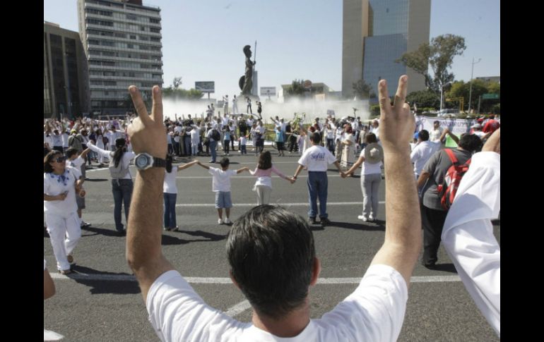 Los manifestantes recorrerán Manuel Acuña, Avenida Terranova, Avenida México y López Mateos hasta llegar a la Glorieta de La Minerva. EL INFORMADOR / ARCHIVO