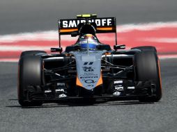 ''Checo'' Pérez es eliminado en la Q1 del Gran Premio de España. AFP / T. Gandolfini