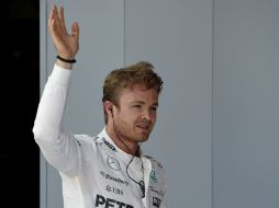 Nico Rosberg señala que mañana ''la estrategia va a ser importante''. AFP / L. Gene