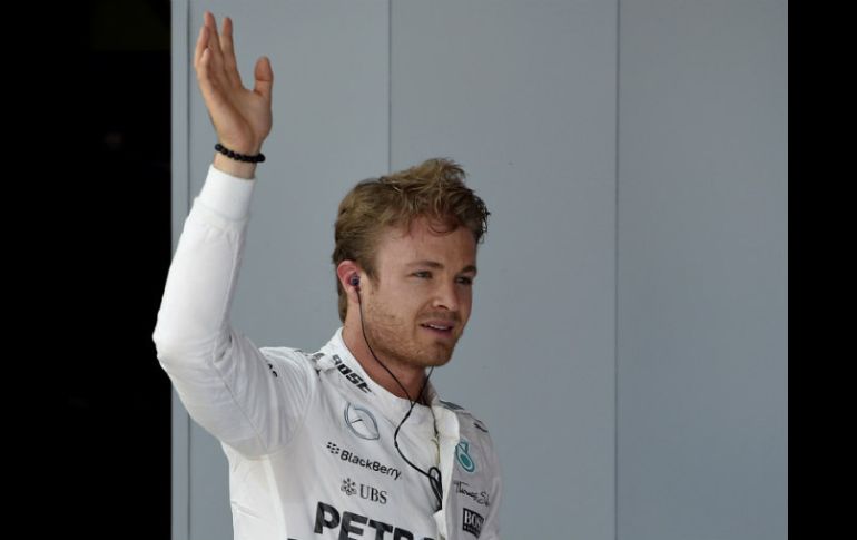 Nico Rosberg señala que mañana ''la estrategia va a ser importante''. AFP / L. Gene