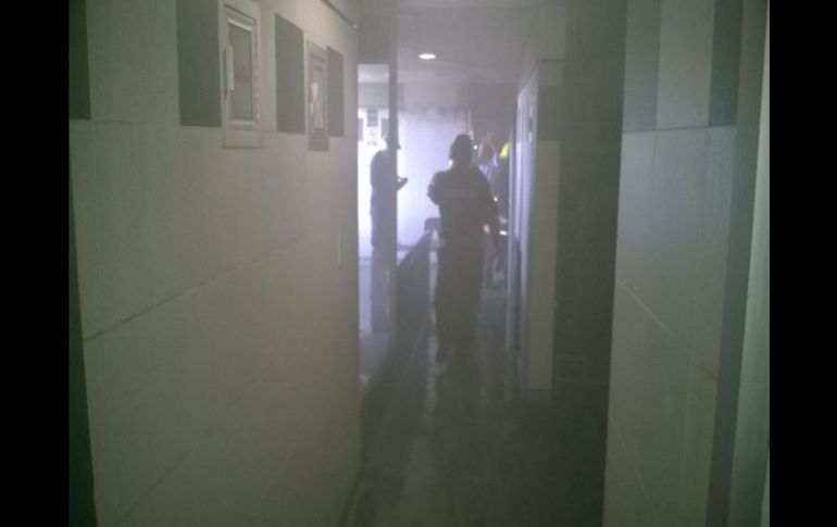 División de la Gendarmería durante operación de rescate en hospital de Acapulco. TWITTER / @PoliciaFedMx