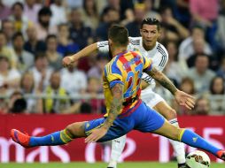 El Valencia no cae ante los merengues desee la temporada 2010-2011. AFP / G. Julien