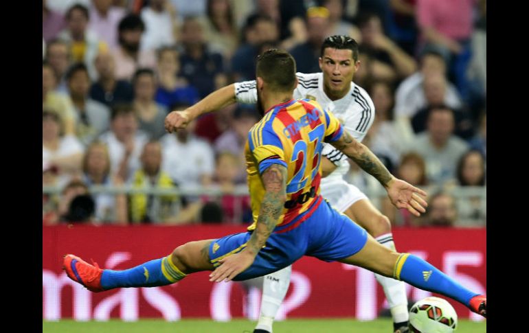 El Valencia no cae ante los merengues desee la temporada 2010-2011. AFP / G. Julien