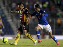 Los Leones ganaron 2-0 a Cruz Azul, pero no bastó para salvarse. AP / C. Palma