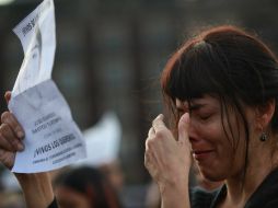 Los manifestantes lamentaron que en este Día de las Madres no hay nada que festejar. EFE / ARCHIVO