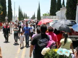 Los cementerios tapatíos estarán abiertos hasta las 19:00 horas de este domingo. ESPECIAL / Ayuntamiento de Guadalajara