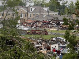 Arkansas, Texas, Kansas, Dakota del Sur, Nebraska, Oklahoma, Iowa y Colorado son los estados en alerta por tornados. AFP / R. Jenkins