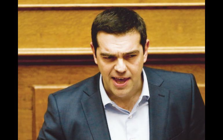 Alexis Tsipras, primer ministro griego. Las previsiones apuntan a que Grecia se enfila de forma inevitable a la insolvencia. BLOOMBERG  /