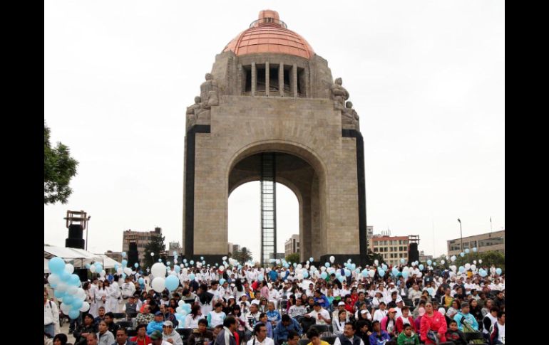 La fotografía en el Monumento a la Revolución está programada para el día 13 de junio entre las 10 y las 11 horas. NTX / ARCHIVO