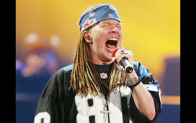 Axl Rose ha guardado silencio a la polémica. AFP / ARCHIVO