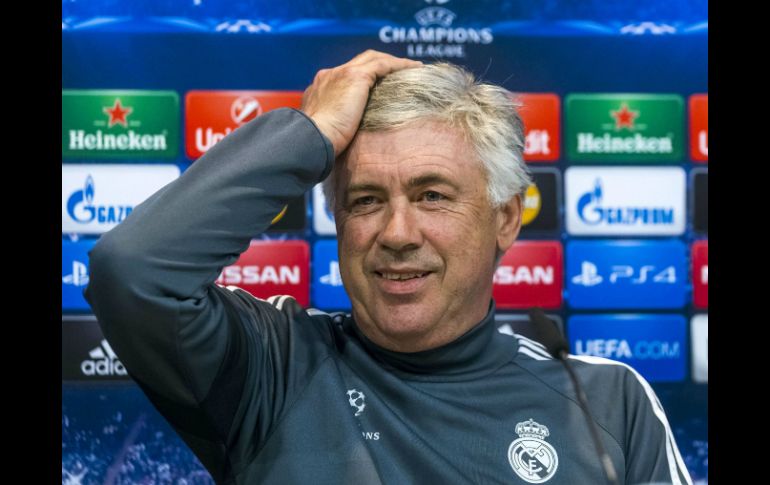 Ancelotti verá desde la grada el final de la temporada. EFE / ARCHIVO