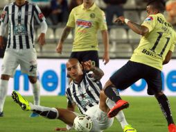 Érick Gutiérrez, Cristian Penilla y Ariel Nahuelpan, fueron los anotadores por parte de Pachuca. AFP / M.Calls