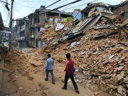 ''Después del primer temblor, no estábamos preparados para otro'', dice el primer ministro de Nepal, Sushil Koirala. AFP / R. Schmidt