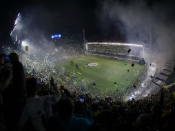 El partido iba 0-0 cuando fue cancelado y pospuesto. EFE / N. Aguilera