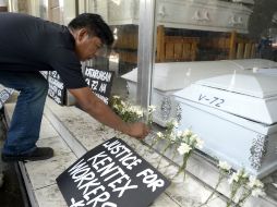 Tardaron siete horas en sofocar el fuego, que se llevó varias víctimas. AFP / N. Celis