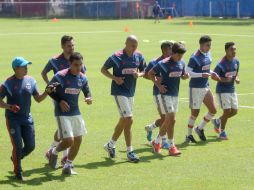 El equipo se prepara de cara al juego de vuelta del próximo domingo en el Estadio Jalisco. EL INFORMADOR / A. Hinojosa