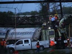 La agencia encargada de la seguridad en el transporte pide al FBI que examine el frente del tren de Amtrak. AFP / ARCHIVO