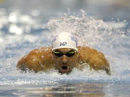 Phelps competirá el fin de semana en los 100 metros espalda, en los 200 medley y en los 100 estilo libre. AP / N. Redmond