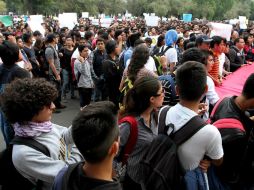 Manifestación en la Ciudad de México. NTX / ARCHIVO