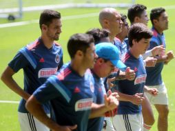 Entrenamiento de las Chivas previo a clásico tapatío. EL INFORMADOR / A. Hinojosa