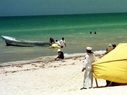 La balsa con los cubanos fue vista a 12 millas náuticas al norte del puerto. NTX / ARCHIVO