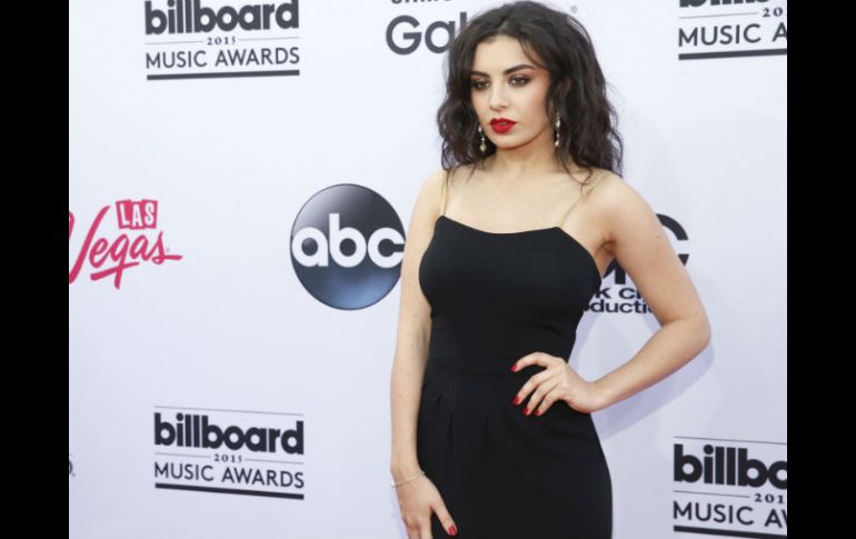 Charlie XCX aparece antes de la ceremonia en la MGM Grand Garden Arena de Las Vegas. AP / E. Jamison