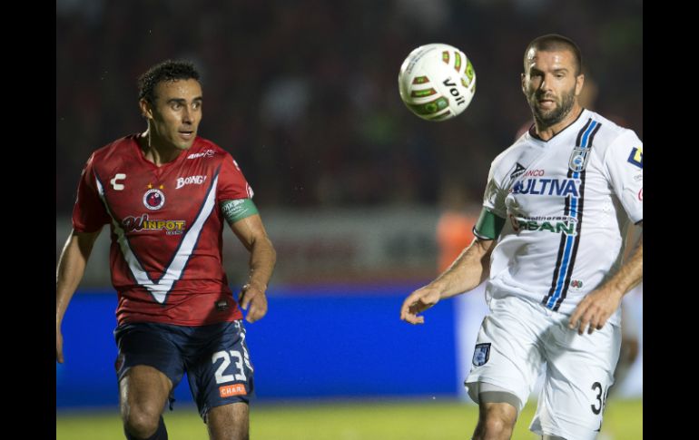 Acción del partido disputado este domingo entre Veracruz y Querétaro. MEXSPORT / O. Aguilar