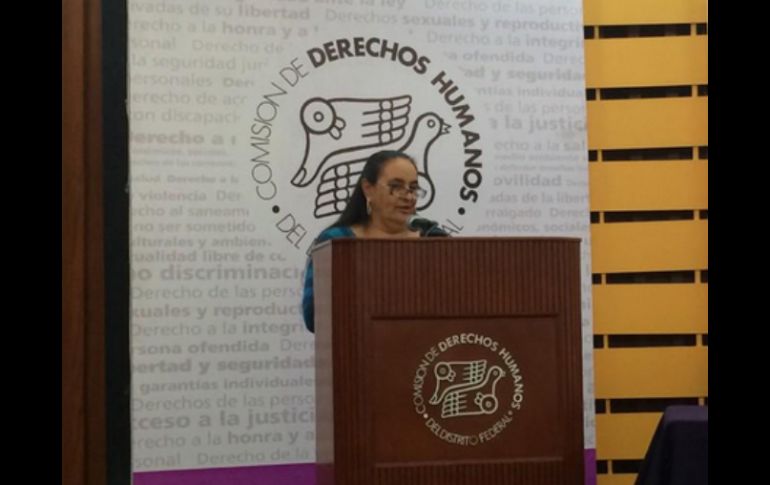 Apenas el 23 de marzo, García fue nombrada directora General de Prevención del Delito y Servicios a la Comunidad. TWITTER / @CDHDF