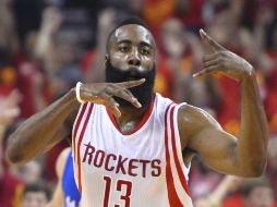 James Harden es el jugador clave de los Rockets de Houston, con un promedio de más de 26 puntos por partido. EFE / L. Smith