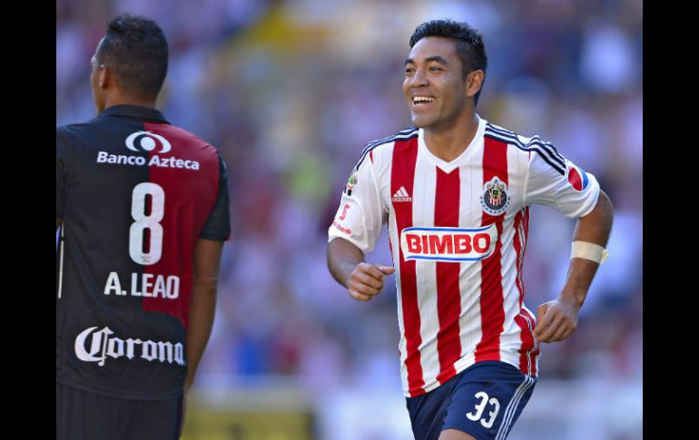 Marco Fabián tuvo una tarde de ensueño el domingo, cuando anotó tres goles al Atlas. MEXSPORT / A. Macías