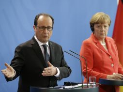 Hollande dejó claro su rechazo a un modelo de cuotas, considerando no tiener sentido aplicarlas en cuestiones como el derecho de asilo. AP / M. Sohn