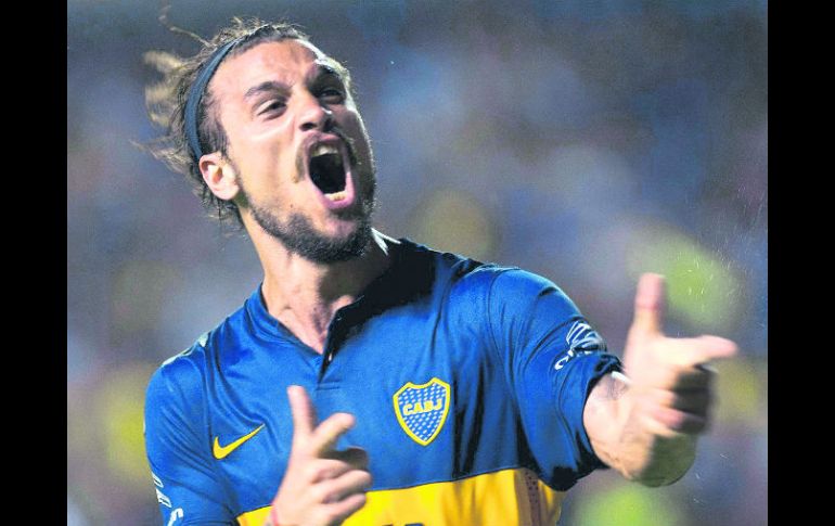 El ariete xeneize, Pablo Daniel Osvaldo, cargó con dureza la eliminación de Boca ante River en la Libertadores. AFP / ARCHIVO