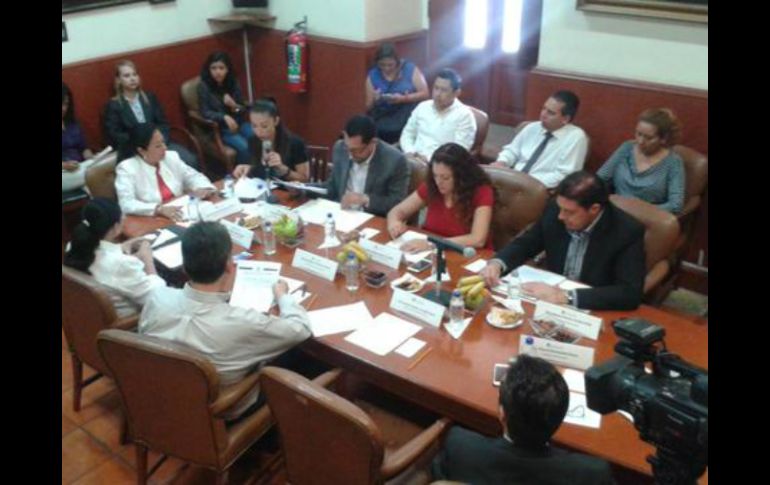 En la imagen, los integrantes de la comisión de Desarrollo Urbano. TWITTER / @LegislativoJal