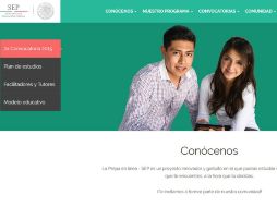 Es necesario que los estudiantes dispongan de equipo de cómputo. ESPECIAL / prepaenlinea.sep.gob.mx