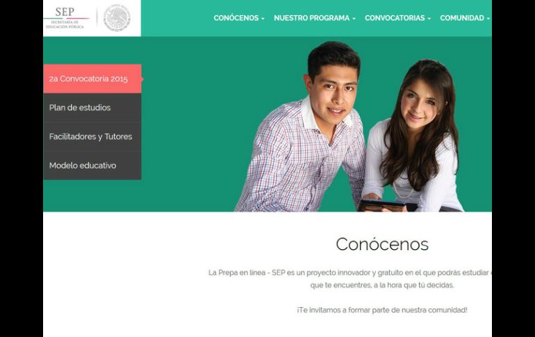 Es necesario que los estudiantes dispongan de equipo de cómputo. ESPECIAL / prepaenlinea.sep.gob.mx