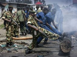 La violencia en Burundi se incrementó tras la represión a las protestas contra el anuncia del presidente a su reelección. EFE / D. Kurokawa