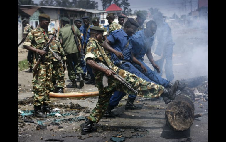 La violencia en Burundi se incrementó tras la represión a las protestas contra el anuncia del presidente a su reelección. EFE / D. Kurokawa