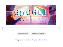 Google muestra en su página principal cinco escenarios donde la astronauta se desempeñó. ESPECIAL / google.com