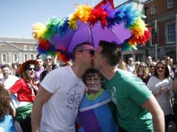 La aprobación del referendum sobre matrimonio homosexual en Irlanda reanimó las propuestas alemanas para el gobierno de Merkel. AP / P. Morrison